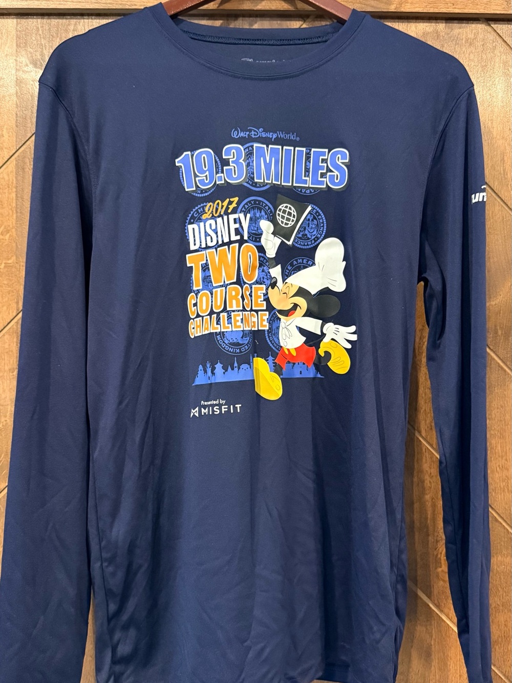 RunDisney WDW Two Course Challenge 19.3 Miles Long-Sleeve Shirt